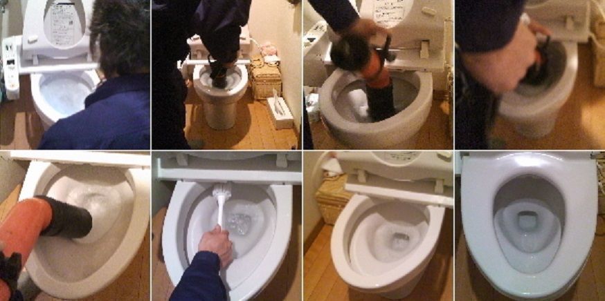 トイレつまりを解消する業者の方法