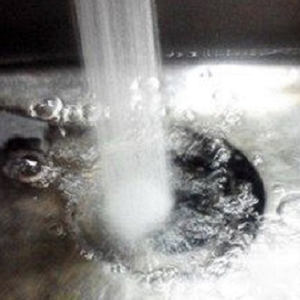 水はけが悪くなった排水口