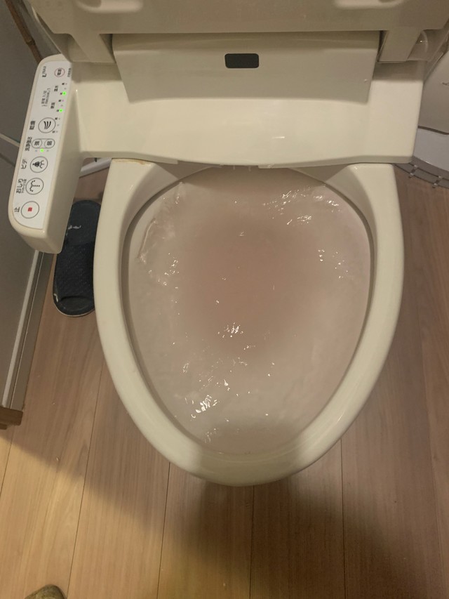 便器からボコボコと異音がする