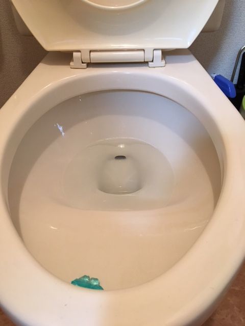 ゼット孔があるトイレ便器